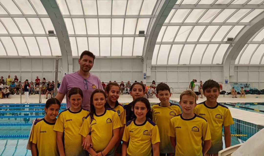 Copa territorial Benjamín B en la Piscina C.D.M. Moscardó (Madrid)