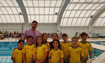 Copa territorial Benjamín B en la Piscina C.D.M. Moscardó (Madrid)