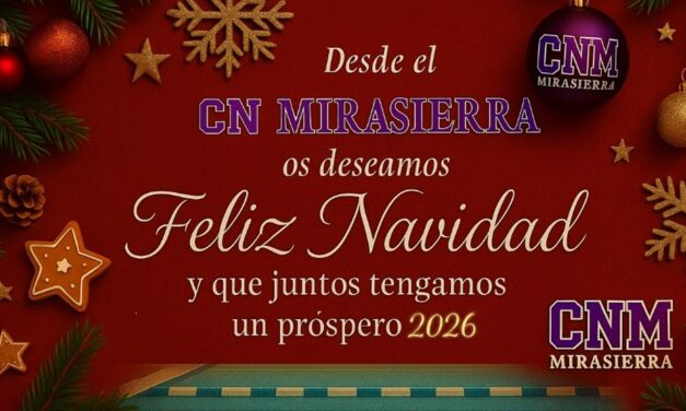 FELIZ NAVIDAD DESDE EL CLUB NATACIÓN MIRASIERRA