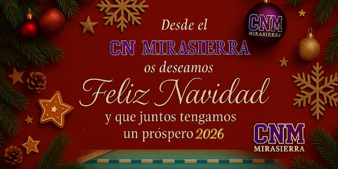 FELIZ NAVIDAD DESDE EL CLUB NATACIÓN MIRASIERRA